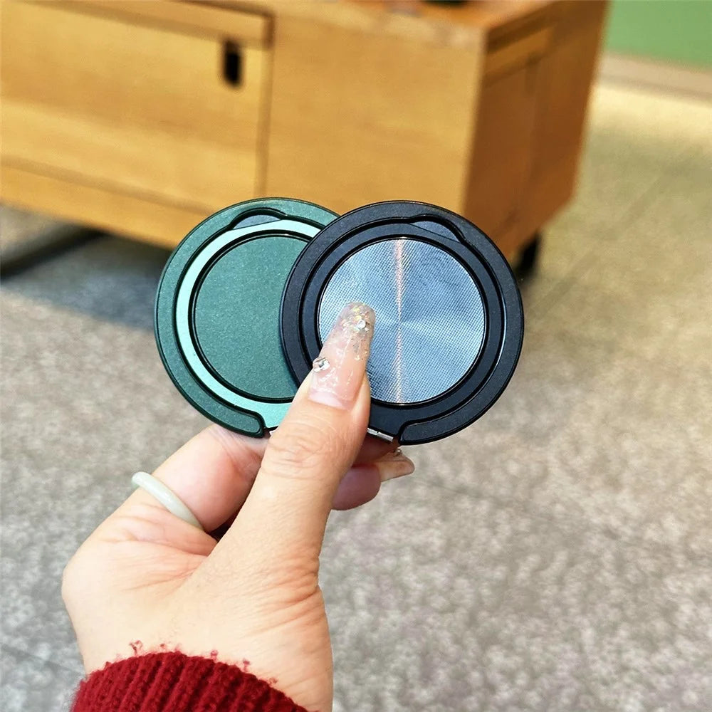 360 Degree Rotation Adhesive Finger Ring Kickstand - Blue - 5