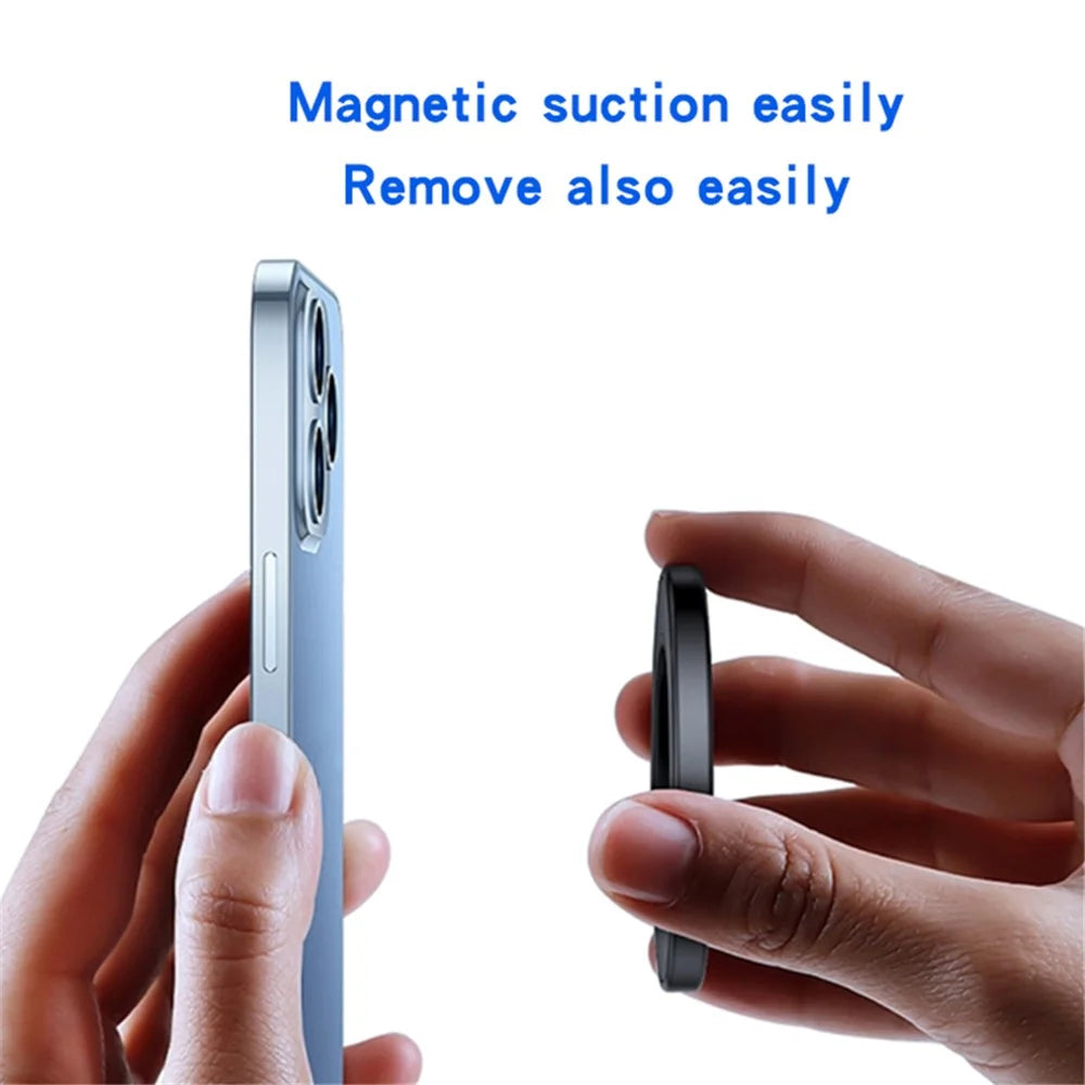 YESIDO C205 Phone Back Double-sided Magnetic Ring Holder Zinc Alloy Kickstand - 7