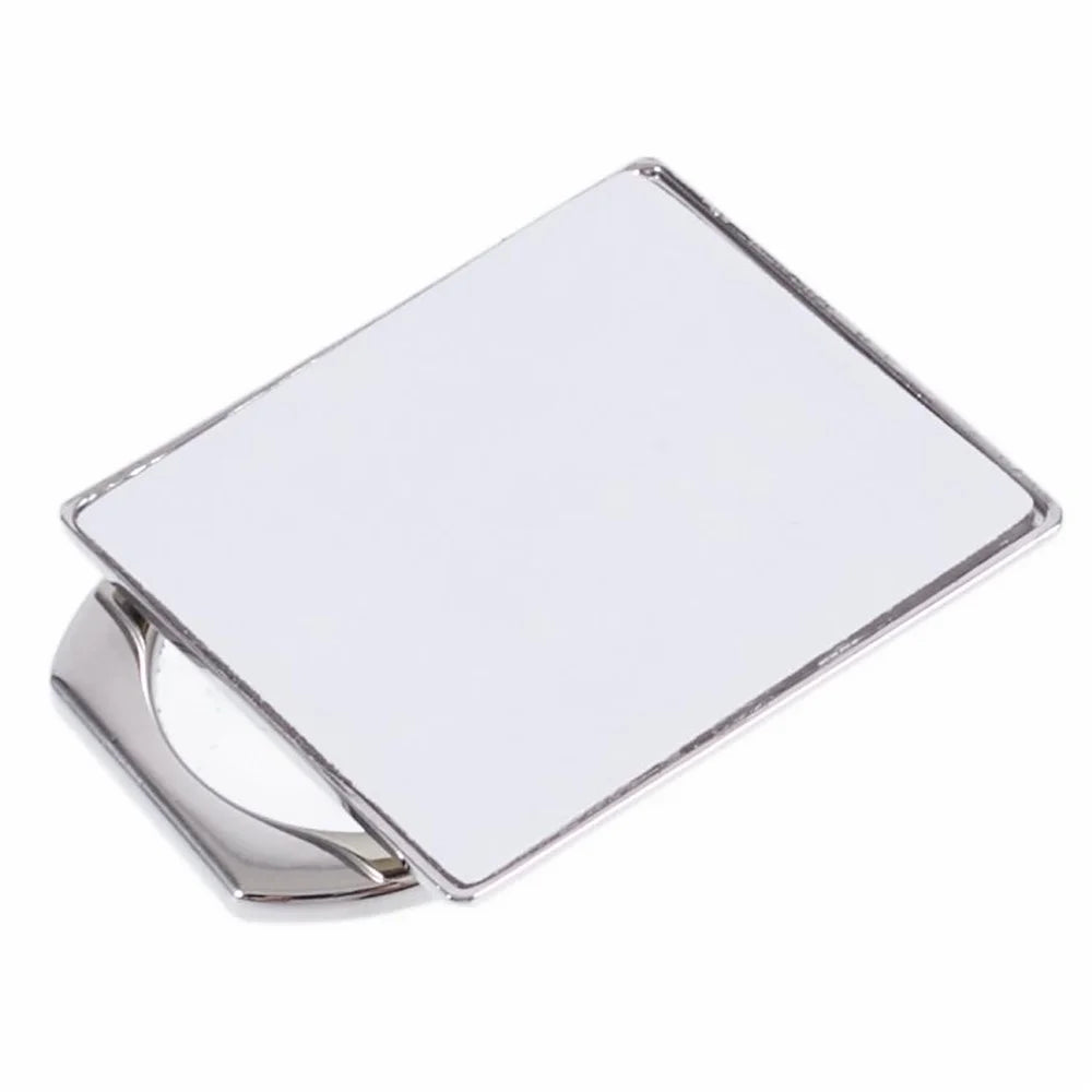 Metal Square Mobile Phone Adhesive Bracket Cellphone Kickstand Holder - Silver - 4