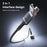 YESIDO CA165C 1.2m USB / Type-C to Type-C PD 60W Fast Charging Cable Braided Data Cable - 3