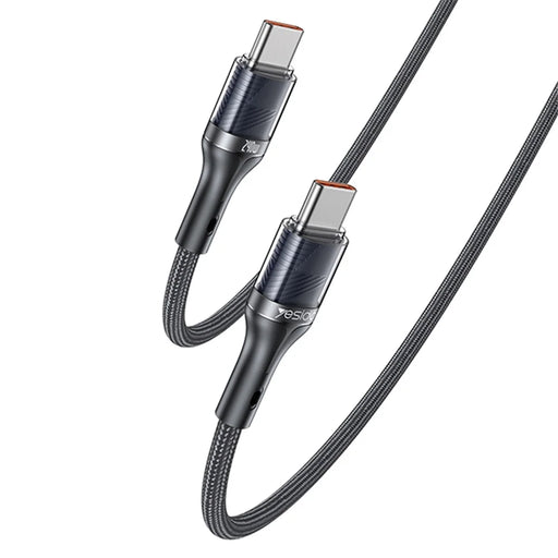 YESIDO CA166 1.2m Type-C to Type-C Data Cable PD2.0 240W Phone Laptop Fast Charging Cord - 1