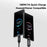 ESSAGER 2m USB-A to Type-C 7A Fully Compatible Digital Display Fast Charging Data Cable - 3