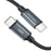 CABLECREATION CC1304 1.83m Type-C to Type-C 240W Fast Charging Wire Nylon Braided Data Cable - 1