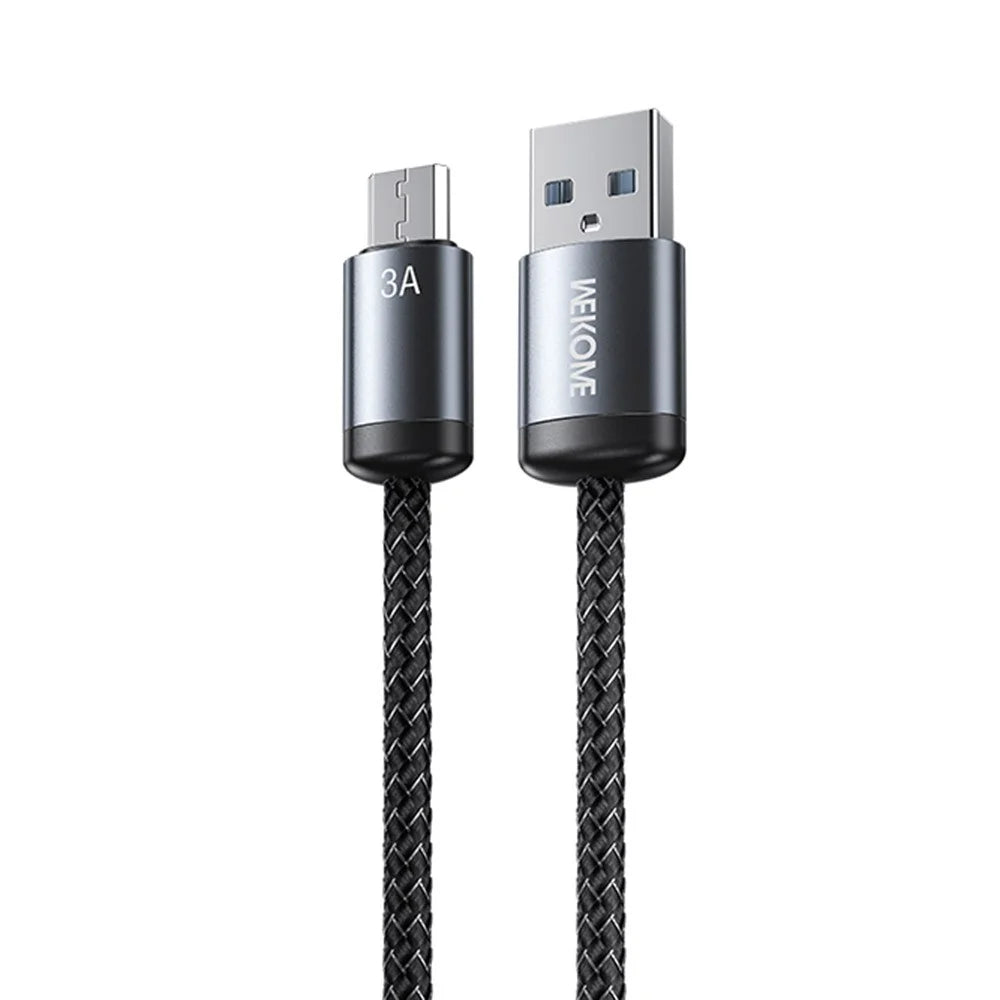 WEKOME WDC-32m USB to Micro USB Data Cord Fast Charging 480Mbps Data Cable - 1
