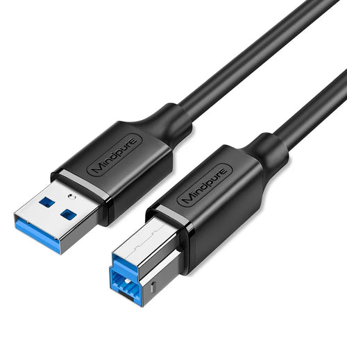 MINDPURE US102 1m USB3.0 Male to USB Type-B Male Printer Cable HD Printing Cord - 1