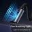MCDODO CA-5180 1.2m USB-A to Type-C 6A 100W Charging Data Cable with Breathing Light - Black - 3