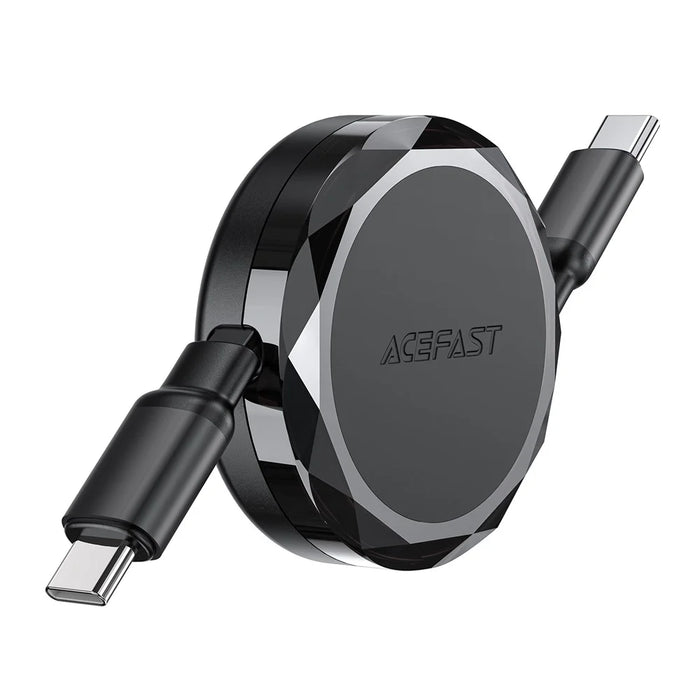 ACEFAST C13-03 0.8m USB-C to USB-C 60W Charging Cable Dual-Way Retractable Data Cable - 4