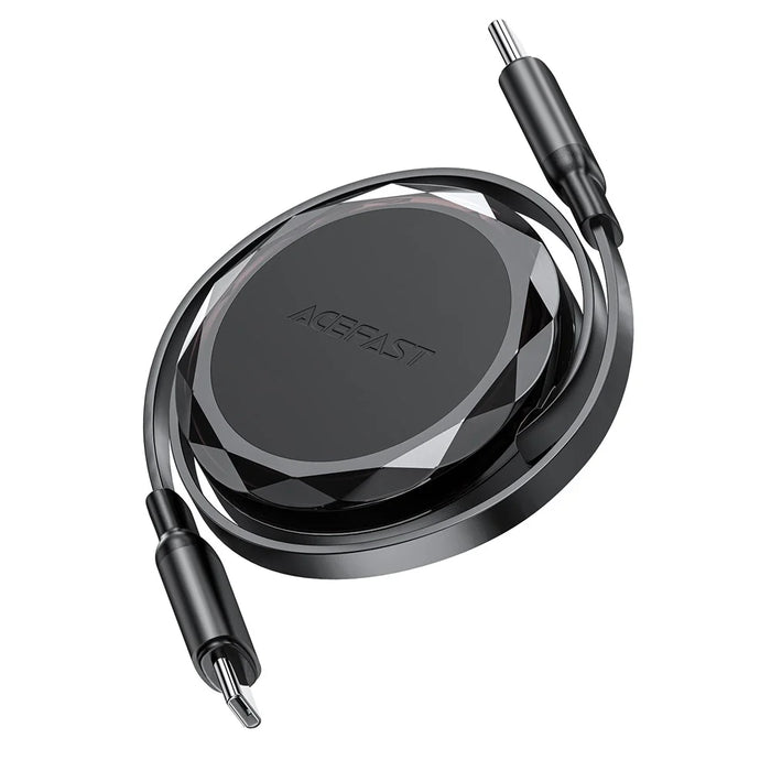ACEFAST C13-03 0.8m USB-C to USB-C 60W Charging Cable Dual-Way Retractable Data Cable - 5