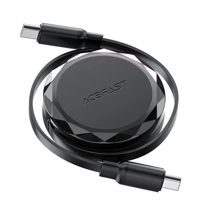 ACEFAST C13-03 0.8m USB-C to USB-C 60W Charging Cable Dual-Way Retractable Data Cable - 7