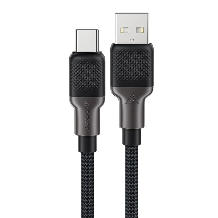 ACEFAST C10-04 1.2m USB-A to USB-C 3A Charging Cable Data Transfer Braided Silicone Cable - 5
