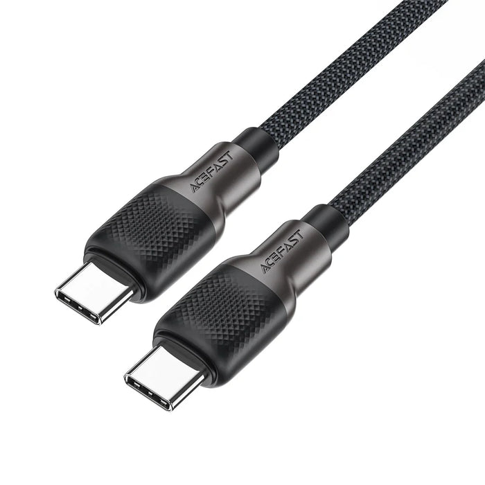 ACEFAST C10-03 1.2m USB-C to USB-C 60W Fast Charging Cable Silicone Braided Data Cord - 1