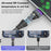 USLION US0203 1.8m 180-Degree Rotatable Connector 240W Data Cable Magnetic Charging Cable - USB-C To USB-C - 4