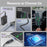 USLION US0204 1m USB / Type-C to Type-C / Micro / iP Cable Rotatable 240W Magnetic Charging Cable - 5