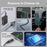 USLION US0204 1m USB / Type-C 2 to 1 Data Cable 180-Degree Rotation 240W Magnetic Charging Cable - iP - 4