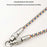 90cm 2-in-1 PD 66W Type-C Charging Cable Cell Phone Neck Lanyard Data Cable with Zinc Alloy Buckle, Tether Tab - Dark Purple - 5