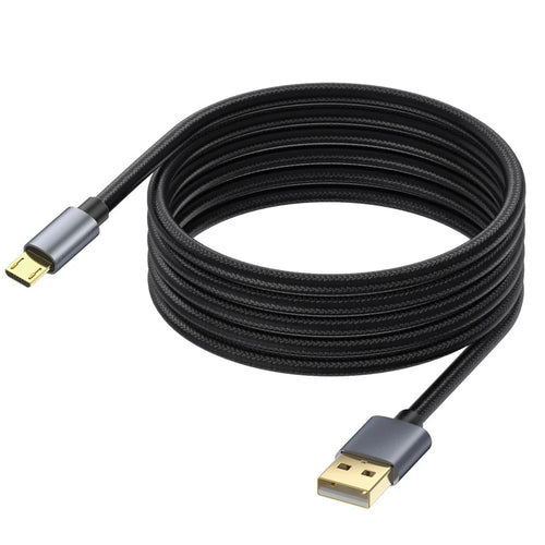 10m 480Mbps USB A to Micro Charge and Sync USB Cable for Samsung Galaxy J7 / S7 / S6 / Kindle Fire HD Tablets / PS4 - 1