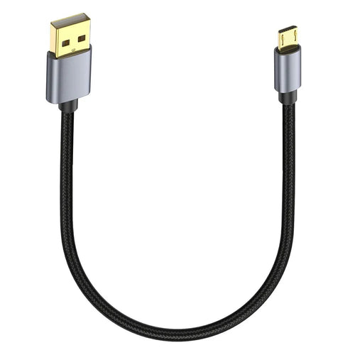 0.3m 480Mbps USB A to Micro Charge and Sync USB Cable for Samsung Galaxy J7 / S7 / S6 / Kindle Fire HD Tablets / PS4 - 1