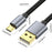 0.3m 480Mbps USB A to Micro Charge and Sync USB Cable for Samsung Galaxy J7 / S7 / S6 / Kindle Fire HD Tablets / PS4 - 7