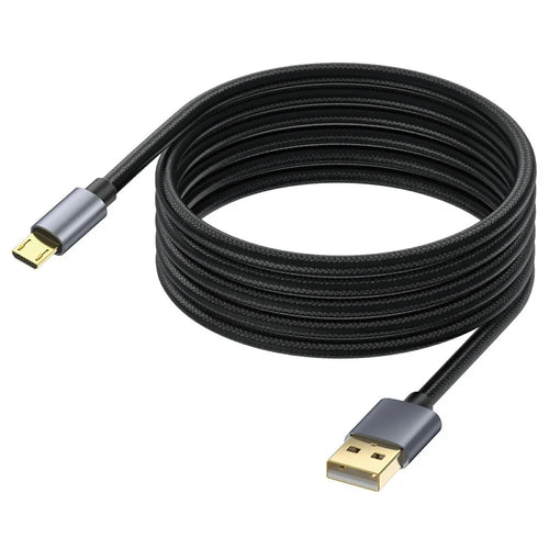 1.8m 480Mbps USB A to Micro Charge and Sync USB Cable for Samsung Galaxy J7 / S7 / S6 / Kindle Fire HD Tablets / PS4 - 1