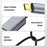 1.8m 480Mbps USB A to Micro Charge and Sync USB Cable for Samsung Galaxy J7 / S7 / S6 / Kindle Fire HD Tablets / PS4 - 3