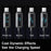MCDODO CA-4250 1.2m Type-C to Type-C Cable 100W Fast Charging Nylon Braided Data Cable - 4