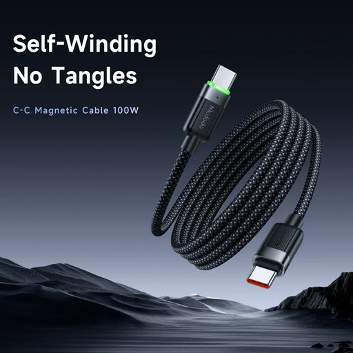 MCDODO CA-2000 1.2m Type-C to Type-C 60W Fast Charging Cable Data Cord - 2