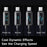 MCDODO CA-2350 1.2m USB-A to Type-C 6A Fast Charging Data Cable Charging Speed Visible - 3