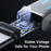 MCDODO CA-2350 1.2m USB-A to Type-C 6A Fast Charging Data Cable Charging Speed Visible - 6
