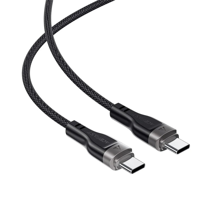 ACEFAST C11-03 1.2m USB-C to USB-C 60W Fast Charging Cable Magnetic Braided Data Cord - 1