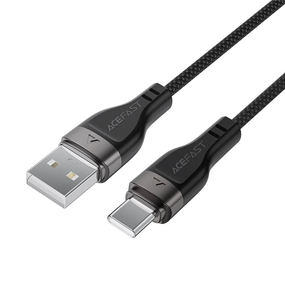 ACEFAST C11-04 1.2m USB-A to USB-C Data Cable 3A Fast Charging Magnetic Cord - 1