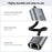 UOEOS USB 3.1 Type-C to Ethernet Adapter 2.5G High Speed RJ45 Wired Network Converter - Grey - 5