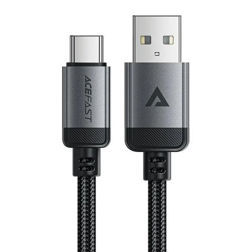 ACEFAST C20-04 1.2m USB-A to USB-C Aluminum Alloy Charging Wire Braided Data Cable - 2