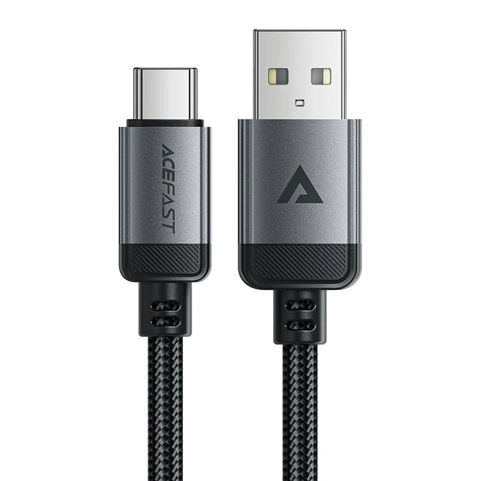 ACEFAST C20-04 1.2m USB-A to USB-C Aluminum Alloy Charging Wire Braided Data Cable - 2
