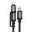 ACEFAST C20-01 1.2m USB-C to USB-C + iP Data Cable Braided 60W Fast Charging Cord - 3