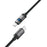 ACEFAST C15-03 1.2m USB-C to USB-C Charging Cable LED Power Display Braided Data Cord - 3