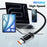 ESSAGER 2m USB C to USB C Cable 100W Digital Display Fast Charging Data Sync Cord - 4