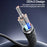 YESIDO CA177 20cm USB C to USB C Data Cable PD 60W Fast Charging Wire with Lanyard - 7