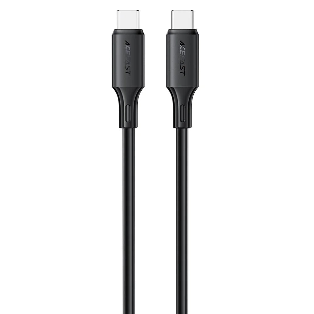 ACEFAST C17-03 USB C to USB C Fast Charging Cable Silicone Data Cord for Laptop Smartphone - 1