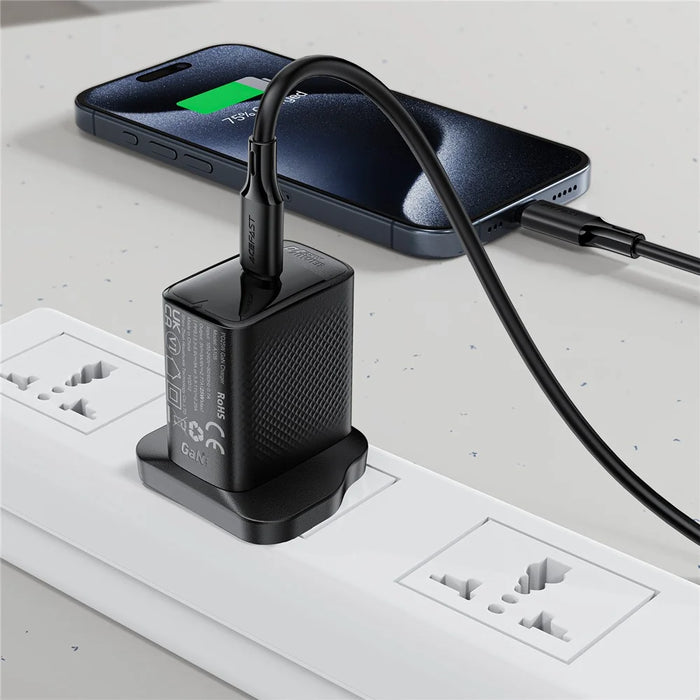 ACEFAST C17-03 USB C to USB C Fast Charging Cable Silicone Data Cord for Laptop Smartphone - 5