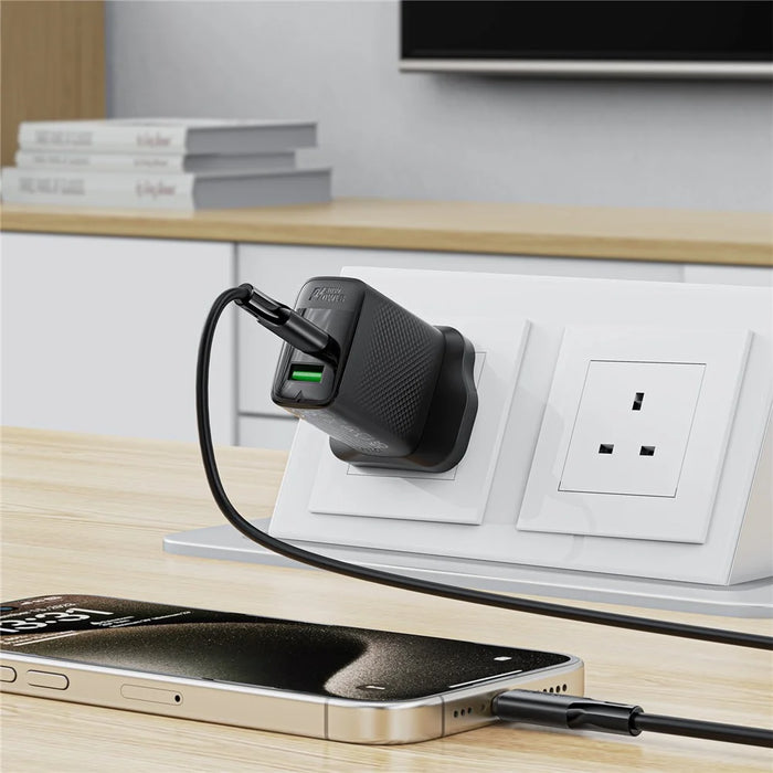 ACEFAST C17-03 USB C to USB C Fast Charging Cable Silicone Data Cord for Laptop Smartphone - 6