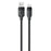 ACEFAST C16-04 1.2m USB-A to USB-C Cable TPE Charging Data Cable 3A Fast Charging Cord, Black - 1
