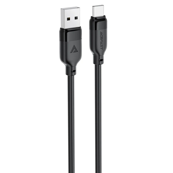 ACEFAST C16-04 1.2m USB-A to USB-C Cable TPE Charging Data Cable 3A Fast Charging Cord, Black - 2