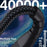 3m USB-C to USB-C Cable Digital Display 3A / 20V 60W Fast Charging Braided Data Cord for Smartphones Tablets - Black - 7