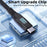 2m USB-C to USB-C Cable 100W 5A / 20V Nylon Braided Phone Tablet Fast Charging Digital Display Cord - Black - 7