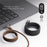 MOMAX Mag.Link 1m 100W Magnetic Braided Fast Charging Cable USB C to USB C Wire for Laptop / Phone / Tablet - Gold - 4