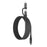 MOMAX Mag.Link 1m Mfi Certified Magnetic Braided Cord 60W USB-C to USB-C / Lightning Fast Charging Cable - Black - 1