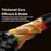 ESSAGER 1m USB-A to Type-C1 + Type-C2 Fast Charging Cable 100W PD Sync Data Transfer Cable - Grey - 7