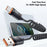 ESSAGER Spring Data Cable USB-A to Type-C 100W 7A Fast Charging Cable 1.2m - 4