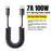 ESSAGER Spring Data Cable USB-A to Type-C 100W 7A Fast Charging Cable 1.8m - 2