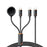 ESSAGER 3 in 1 Charging Cable for Watch  /  Phone  /  Type-C Devices PD 100W Fast Charging Data Cable - 1